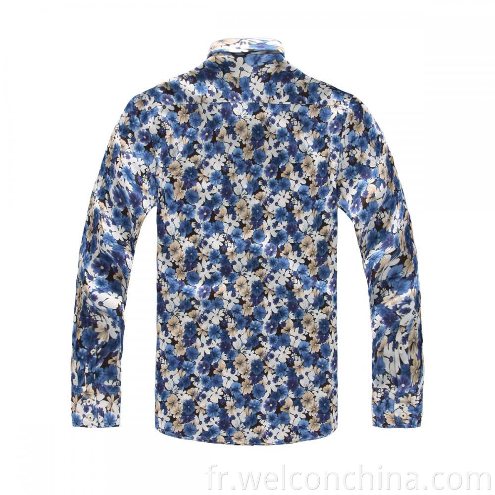 Men S Shirt Flower Print Jpg